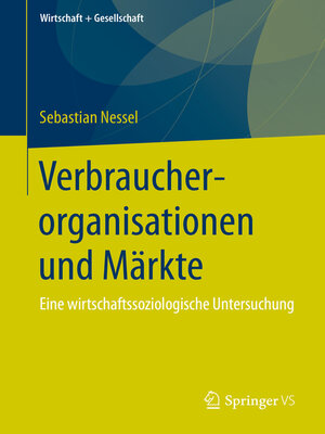 cover image of Verbraucherorganisationen und Märkte